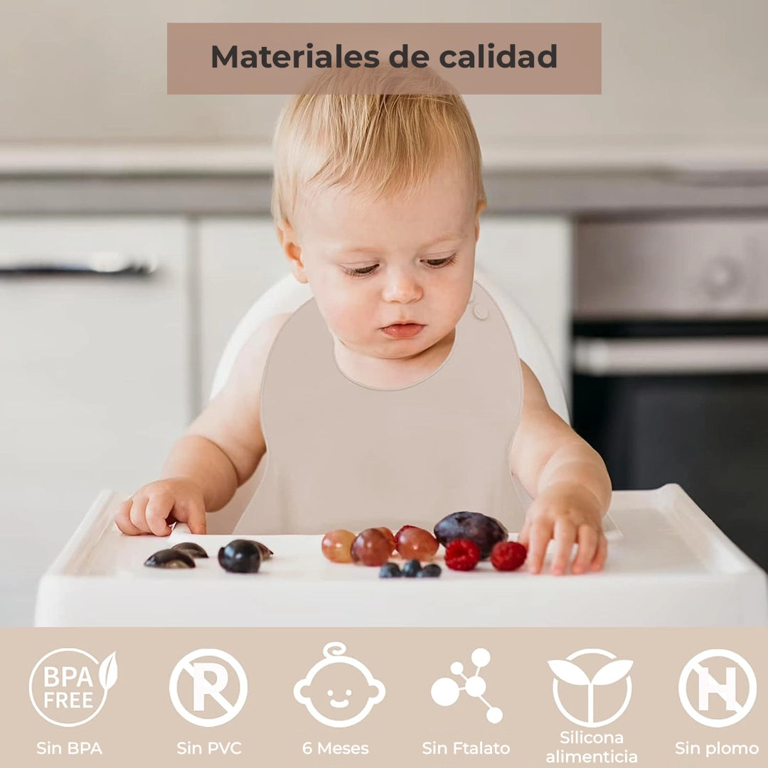 Set de Vajilla Antiderrames para Bebés (6 piezas)