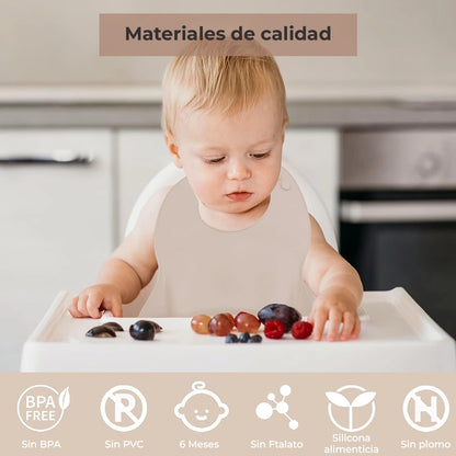 Set de Vajilla Antiderrames para Bebés (6 piezas)