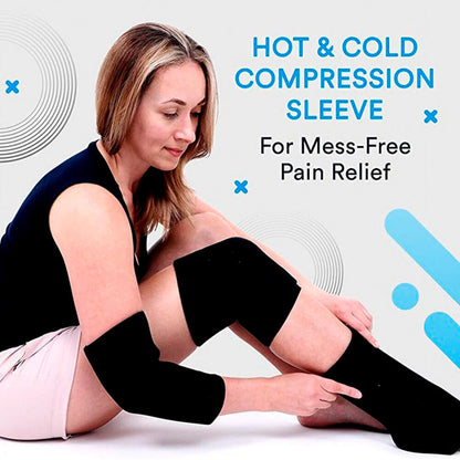 Almohadilla de Gel Terapéutica 360° | Frío-Calor para Dolor Muscular y Articular