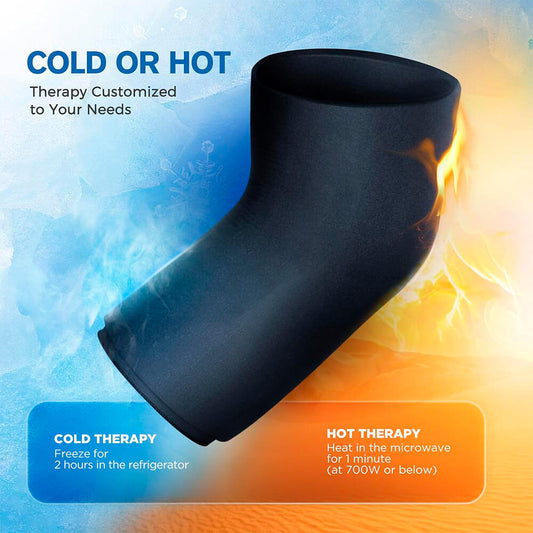 Almohadilla de Gel Terapéutica 360° | Frío-Calor para Dolor Muscular y Articular